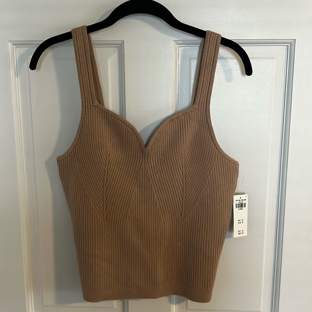 A&F Sweetheart Sweater Tank
